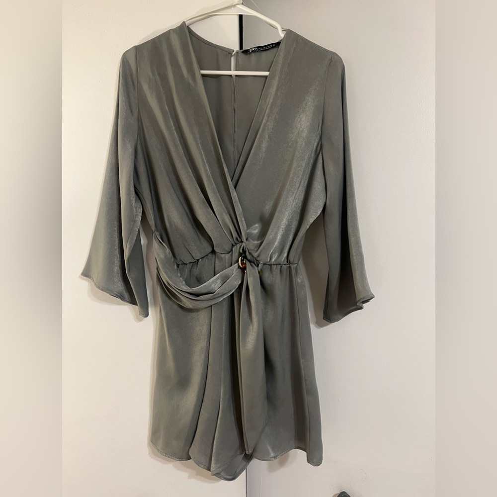 Green Zara romper